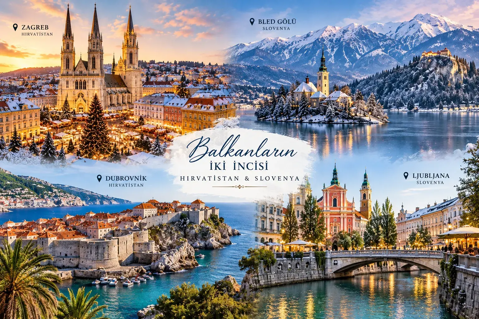 Hırvatistan & Slovenya Turu Yılbaşı Özel THY İle 3 Gece 4 Gün 2027 - Görsel 2