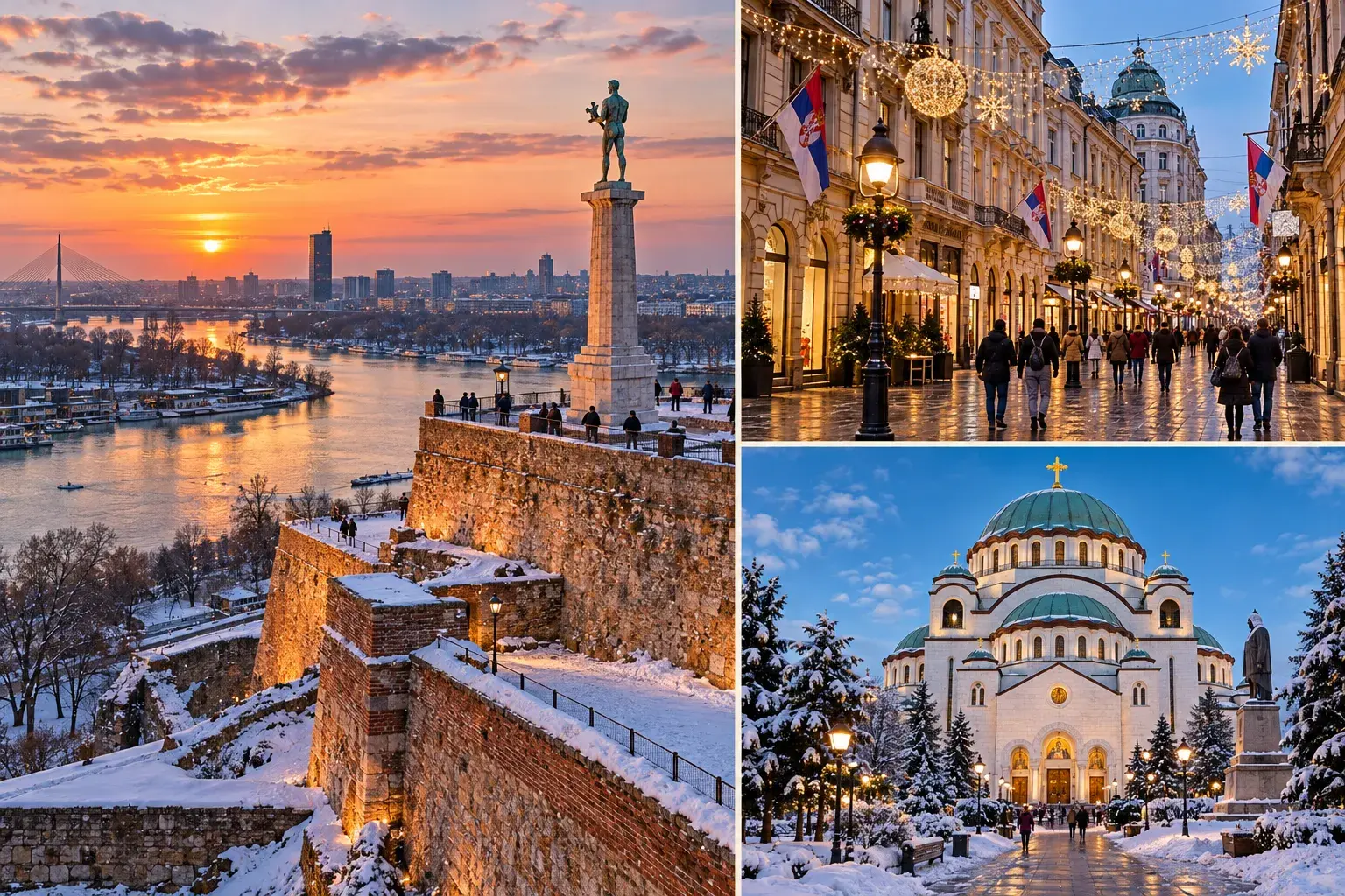 AJet ile Noel Zamanı Belgrad Turu | 3 Gün - Ana Görsel