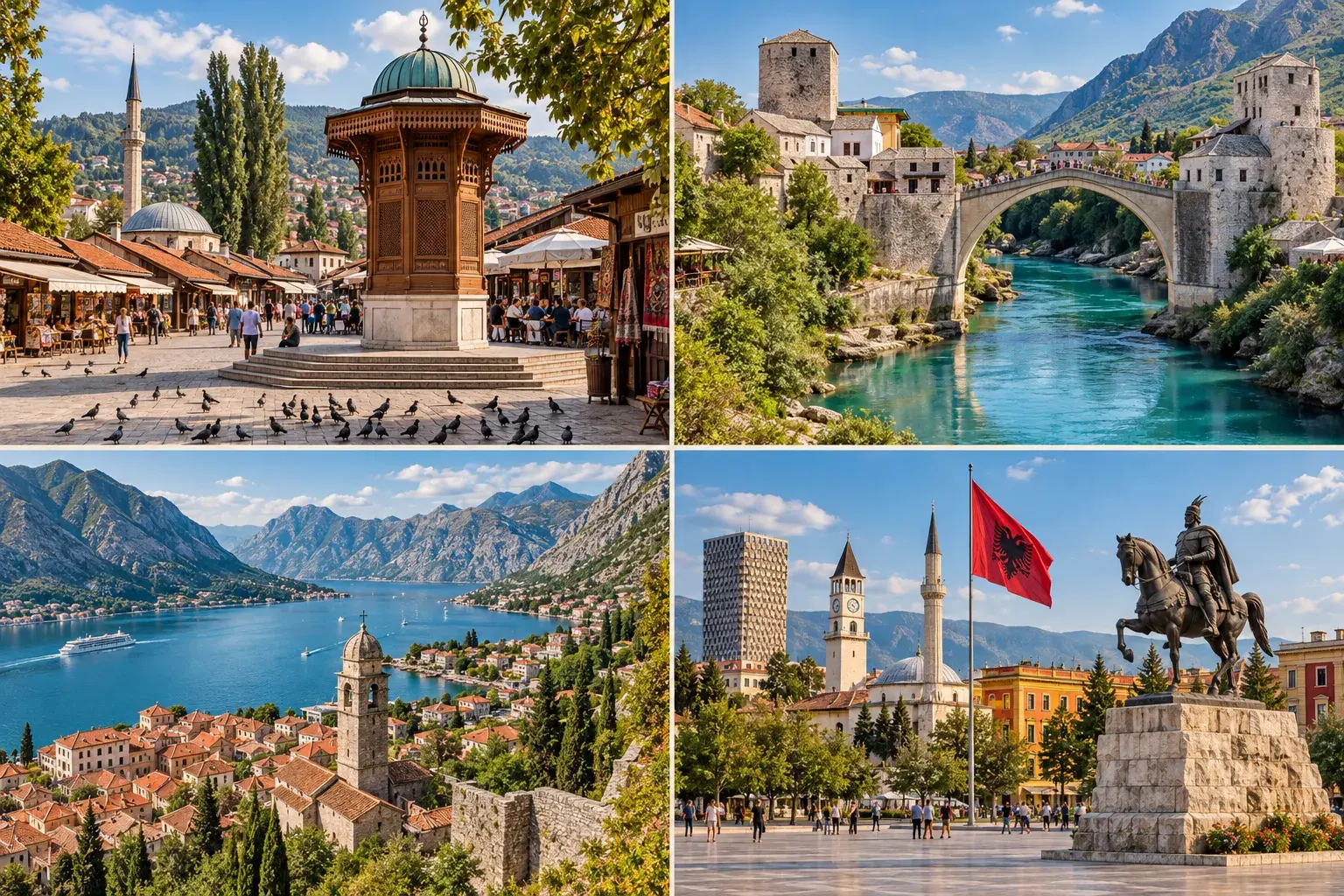 Pegasus Bosna, Karadağ ve Arnavutluk Turu | 5 Gün - Ana Görsel