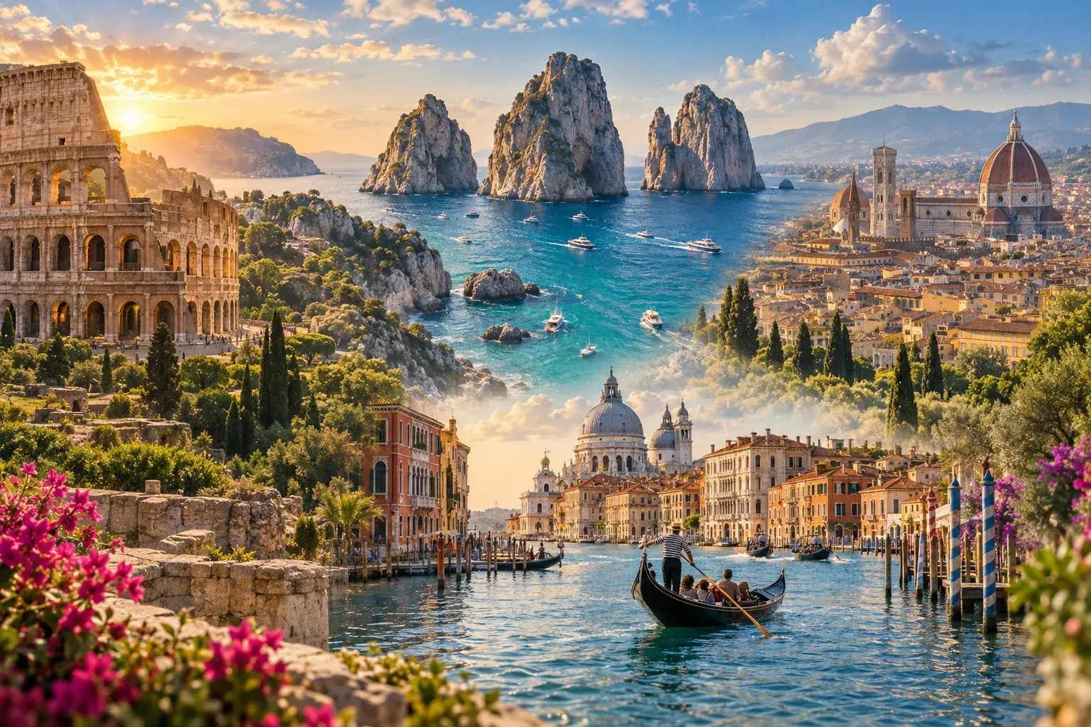THY ile Grand İtalya ve Capri Adası Turu | 6 Gece 7 Gün - Ana Görsel